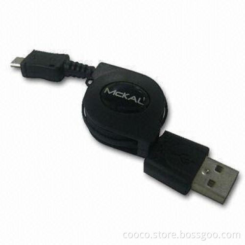 Retractable USB Flash Drives, 5-year warranty, 1 to 256GB USB Key Storage Capacity